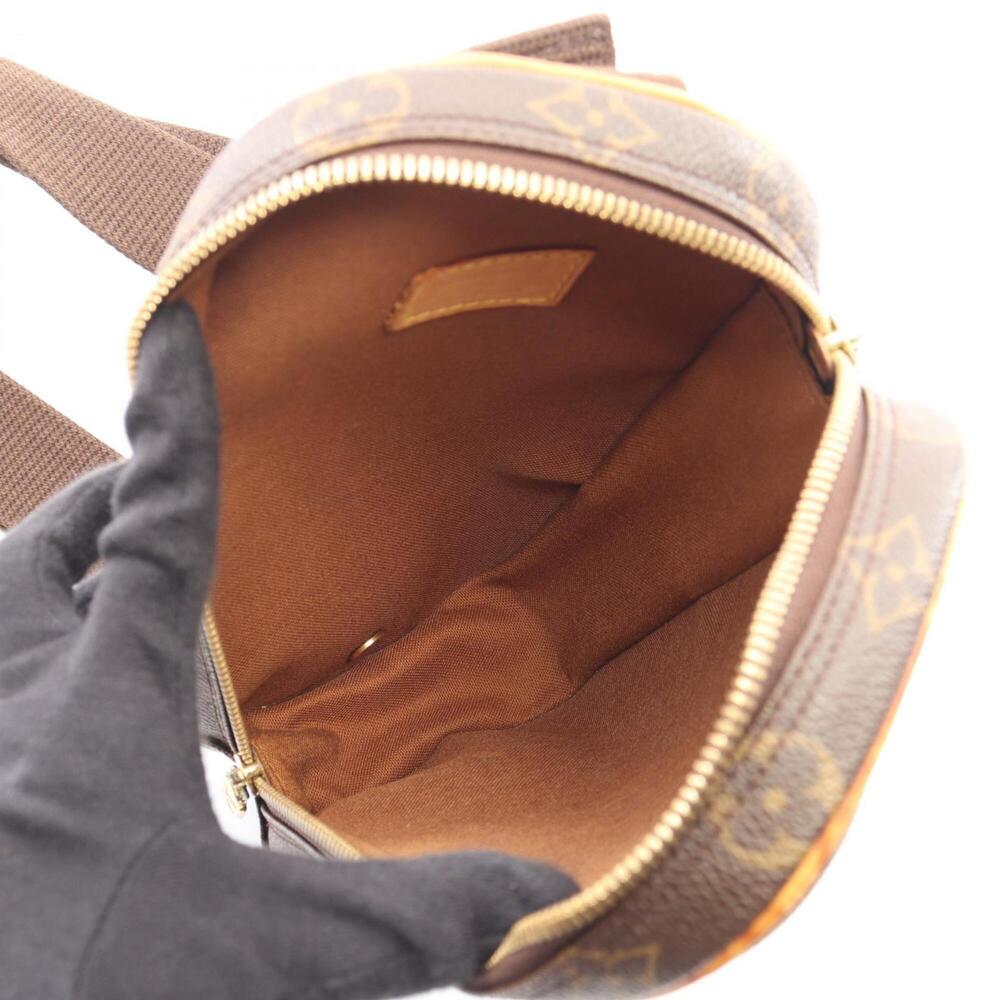 LOUIS VUITTON Brown Monogram Leather Pochette Fanny Pack - Picture 3 of 9